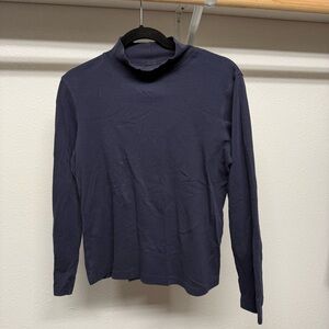 St. John's Bay Men's Deep Blue Turtleneck Sweater